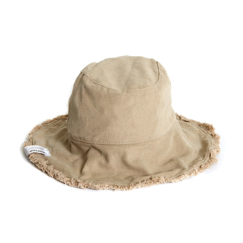 MOREZON【SLEEPYSLIP REVERSIBLE BUCKET HAT】毛边大檐渔夫帽潮 - 图3