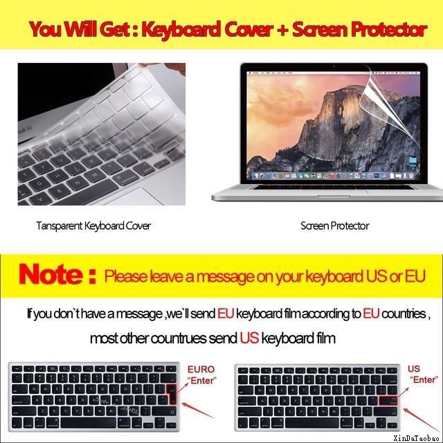 Laptop Case适用于Macbook Air13 15 A2337 A2681 Case Macbook Pro14 16 M2 A2779 A2941 A2991 Cover 2023-图0