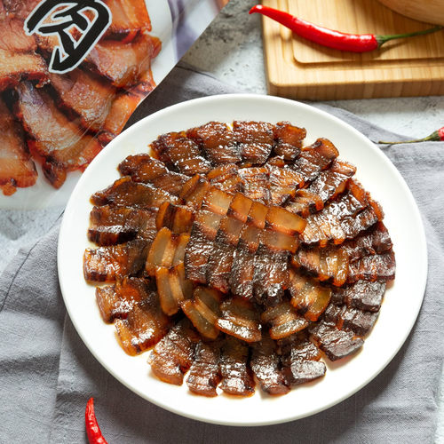 金字酱油肉酱肉130g浙江腊肉腌肉五花肉酱制风干肉 - 图0