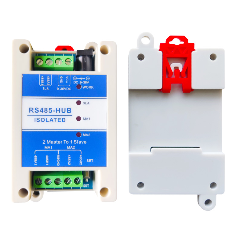二主一从多从缓存型rs485集线器磁耦隔离中继器双主机工业级两主-图3
