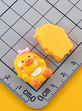 卡通亮面动物小熊小鸡兔子猫咪小