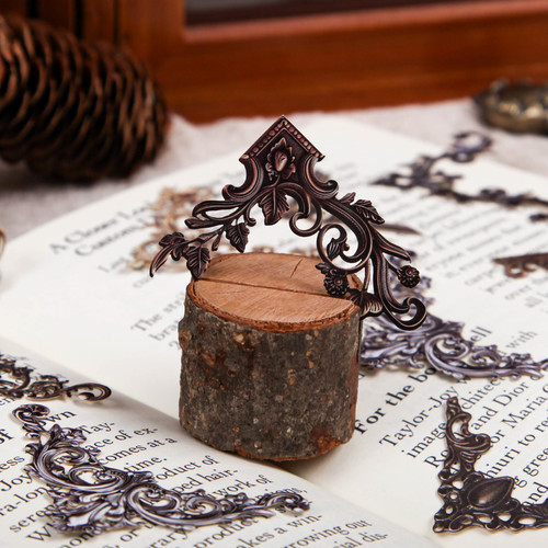 边角贴之巴洛克系列痛包diy材料痛板装饰谷美背景贴纸素材复古风 - 图0