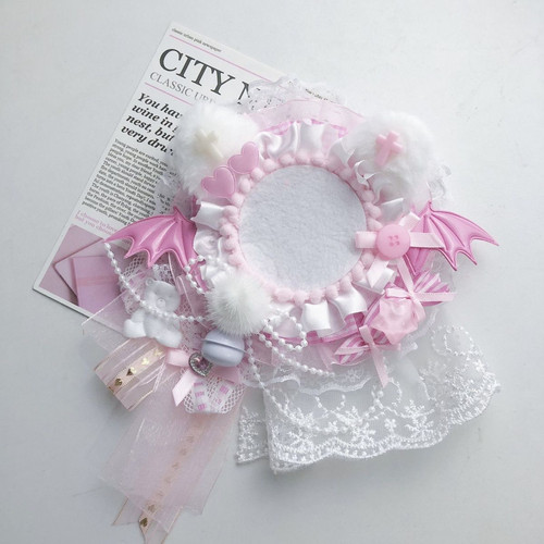 吧唧托恶魔的婚礼二次元动漫游戏周边谷美Diy痛包58到75吧唧通用 - 图0