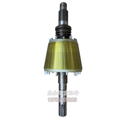 南京锥形ZD41-4 7.5KW电机转子 5T 电动葫芦电机配件江陵总厂特种 - 图3