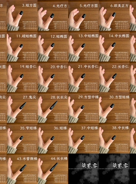 柒贰零Nail 带图定制光疗纯手工穿戴甲假指甲贴片专属链接