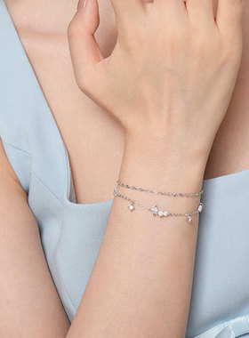 星芒纯银手链2025新款情人节礼物