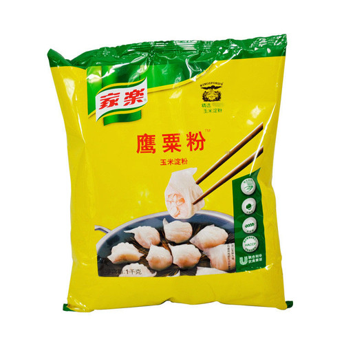 家乐栗粉鹰粟粉1KG*12包虾饺粉玉米淀粉增稠粉蛋糕饼干 整箱包邮 - 图0