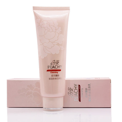 品姿彩光嫩肤补水洁颜乳110g洁面乳PEACHY化妆品专柜正品 - 图0