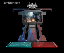 vr striking gun interactive dynamic shooting HTC Rhythm Light Sword Online Double Vr Thunder to the Warmall Vr Experience Pavilion