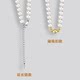 4mm authentic millet bead pearl necklace