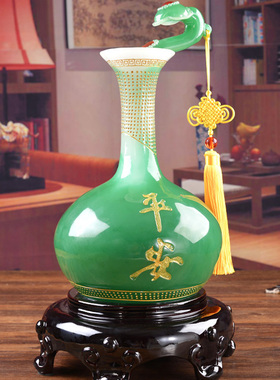 如意花瓶电视柜玄关乔迁新居礼品