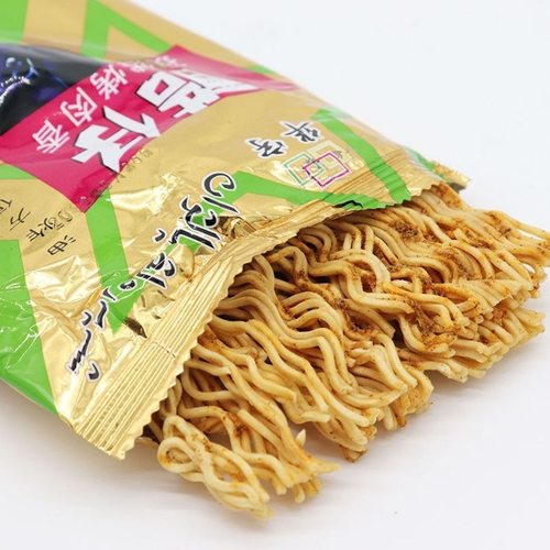 Amina/阿米娜公司酷仔蝙蝠侠油炸方便面孜然烤肉香美味干脆面零食 - 图1