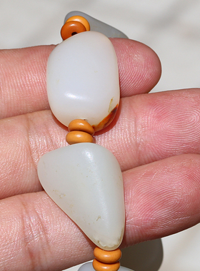 羊脂玉玉石原石和田玉手链
