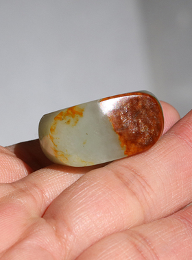 戒指玉石扳指和田玉籽料白玉