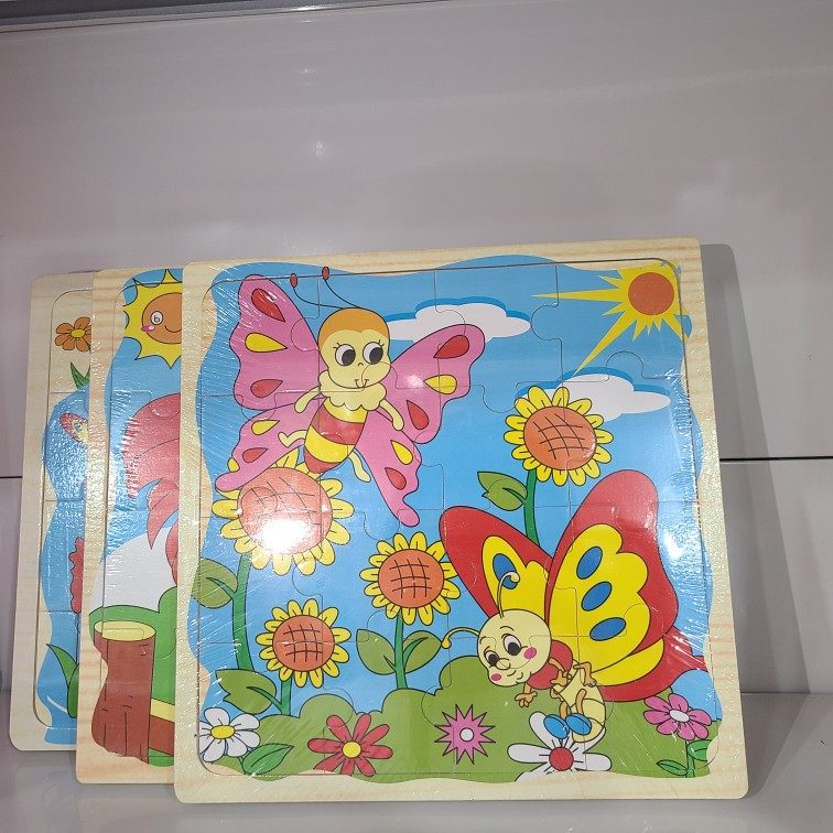 多层早教益智趣味木质拼图玩具开发儿童思维想象力与动手能力拼板,淘宝优惠券,粉丝福利购,淘宝优惠卷