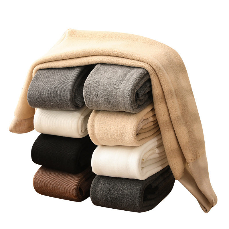 女童打底裤加绒加厚秋冬保暖一体裤棉质竖条纹儿童九分踩脚连裤袜,淘宝优惠券,粉丝福利购,淘宝优惠卷