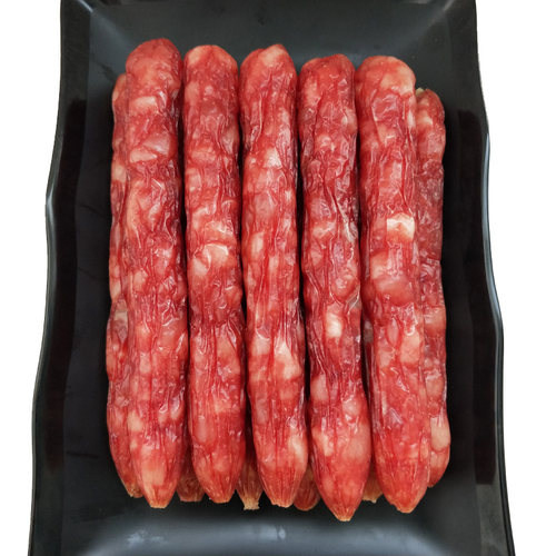 250g广东腊肠广味咸甜广式香肠腊肉饭堂快餐烧烤真空包装信诚腊味 - 图3