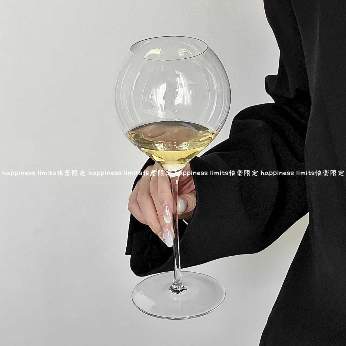 高级感超细杆轻透水晶玻璃高脚酒杯红酒杯香槟气泡杯精致轻奢,淘宝优惠券,粉丝福利购,淘宝优惠卷