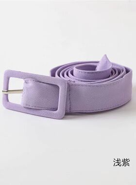 细窄腰带女布料连衣裙装饰气质收腰显瘦服装绑带系带简约百搭裤带