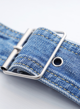 女士牛仔腰带潮流个性百搭配裙子