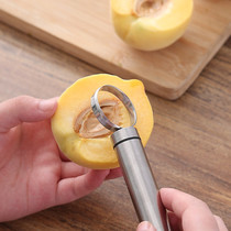 Yellow Peach Canned denucleator 304 Stainless Steel Yellow Peach Dug Walnuts with tools to manually go to the Peach Nuclear God