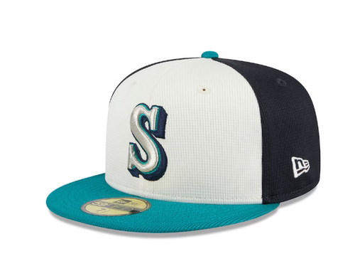 MLB西雅图水手帽子NEW ERA美国代购Mariners全明星全封封闭棒球帽-图1