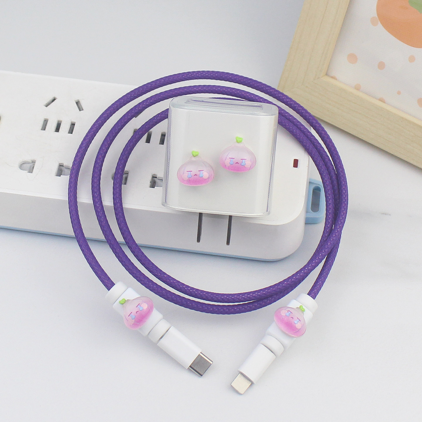 苹果17Promax编织数据线保护线适用15/16手机充电器保护套20w快充,淘宝优惠券,粉丝福利购,淘宝优惠卷