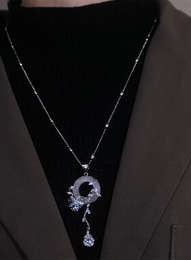 一帘幽梦流苏长款复古毛衣链简约气质百搭项链女时尚轻奢秋冬配饰