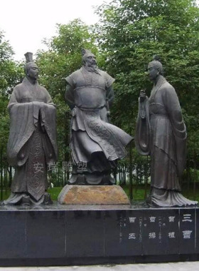玻璃钢仿铜鲁班 铜雕木匠古代历史名人伟人传统人物摆放户外雕塑