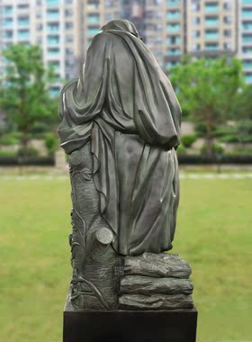 铸铜西方欧式名人伟人雕像标志摆放户外校园文化景观园林雕塑定做