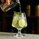 Ins style glass drink cup bartending cup