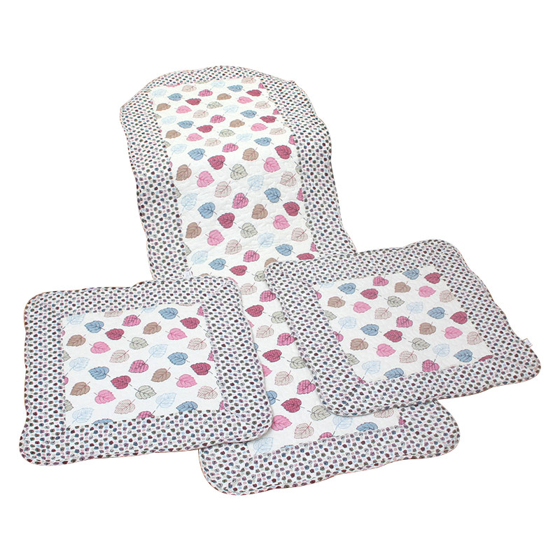 包邮全棉绗缝布艺车垫汽车坐垫田园男女通用座垫三件套四季通用