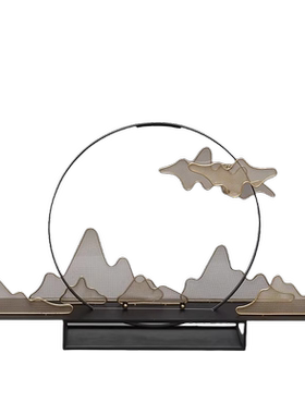 新中式侘寂风高级感摆件