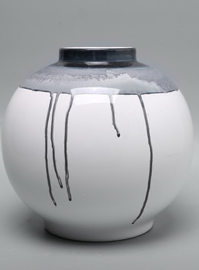 新中式风陶瓷家居客厅电视柜摆件