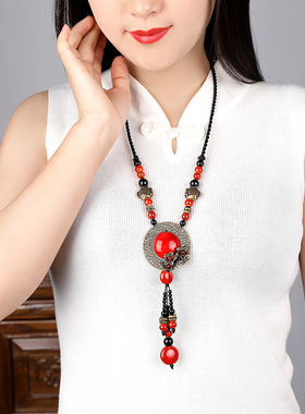 陶瓷玛瑙景泰蓝男女原创设计古风