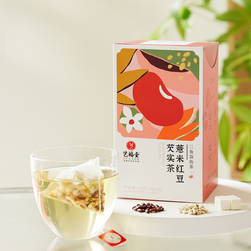 艺福堂花茶红豆薏米芡实茶茯苓茶包茉莉花小袋装决明子搭菊花枸杞 - 图3