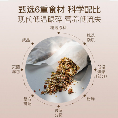 艺福堂花茶组合菊花枸杞决明子牛蒡根桂花清小袋装肝搭金银花茶包 - 图0