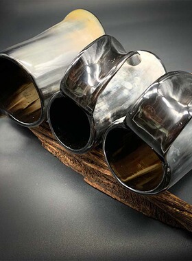 牛角杯手工艺天然角工艺品