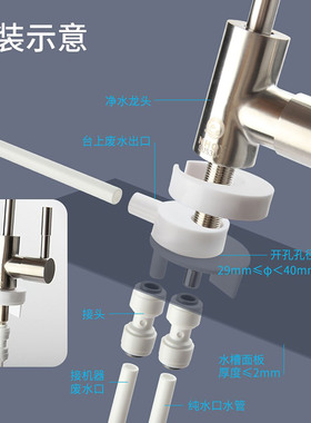 沁园益新净水器废水回收器节水