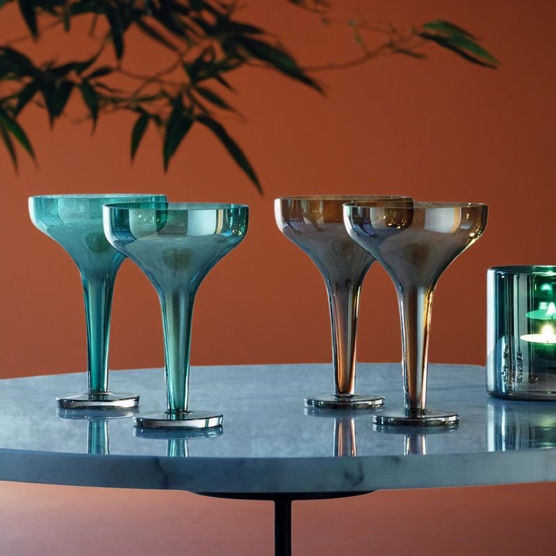 英国LSA进口 Epoque 碟形香槟杯玻璃威士忌鸡尾酒杯 家用冰桶酒具,淘宝优惠券,粉丝福利购,淘宝优惠卷