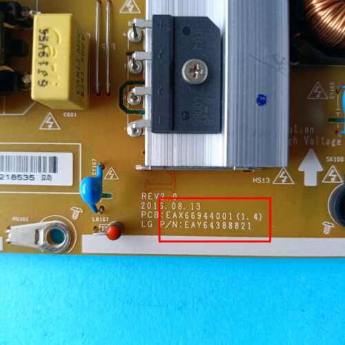 LG电视机55UH6150-CB 55LG61CH-CD电源板EAX66944001 EAY64388821 - 图0