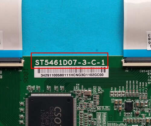 原装逻辑板ST5461D07-3-C-1 小米 L55M5-AZ 长虹55U1 55Q5N 55M7 - 图1