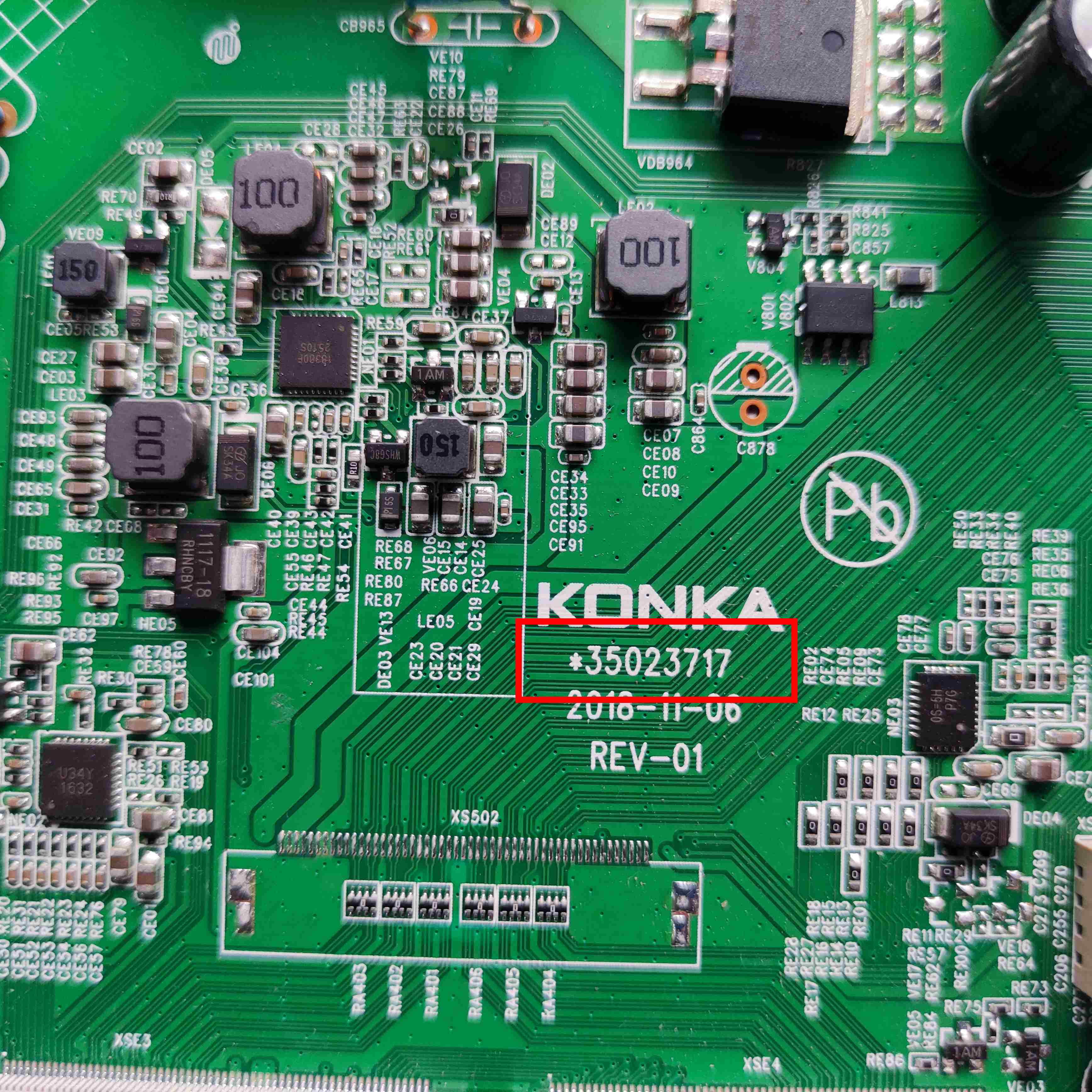 原装康佳LED55P7 LED55D6 55D6 U55K5主板35023717屏2052YT 2010 - 图0