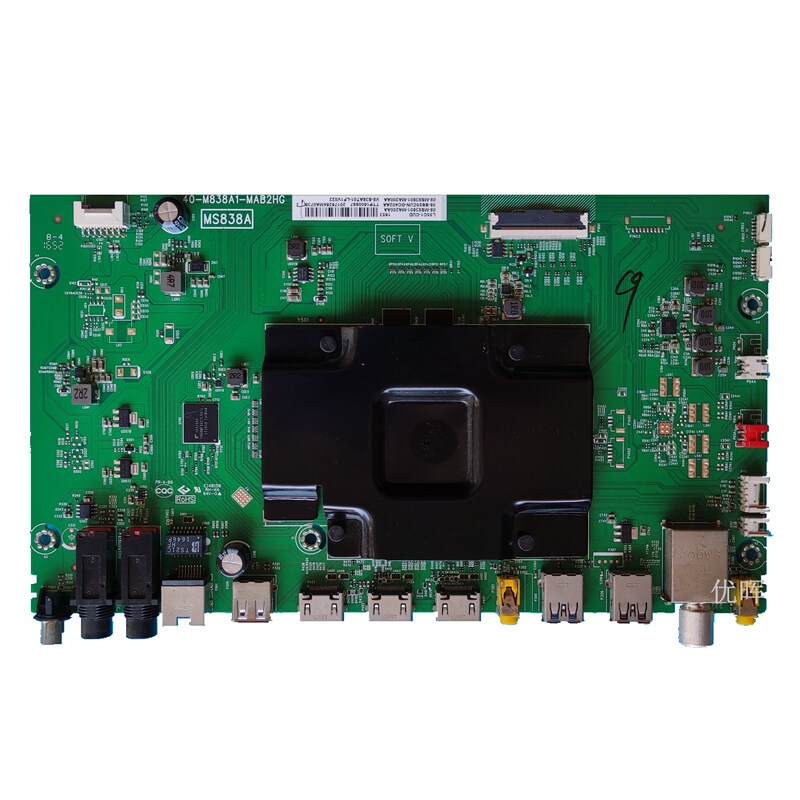 原装TCL L50/55C1-CUD主板40-M838A1-MAD2HG/B2HG屏 - 图3