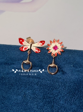 蝴蝶彩绘珐琅女士项链时尚百搭轻奢小众设计感颈链choker流行配饰