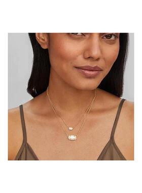 代购Kendra Scott女士项链闪耀精致优雅轻奢金色蝴蝶结造型