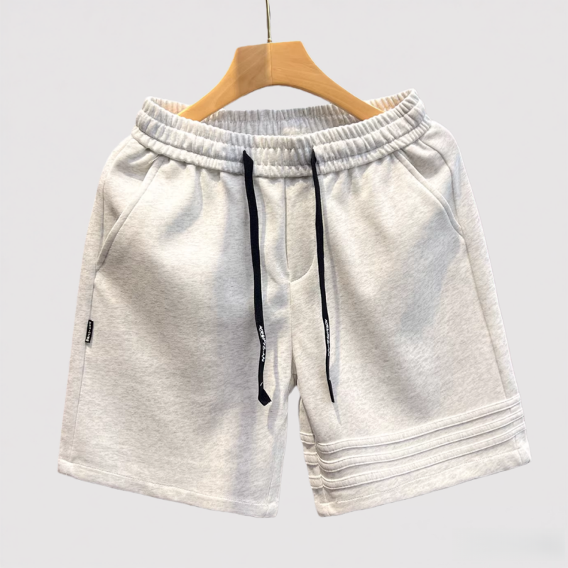 设计感高端重磅三条杠运动休闲短裤男美式复古卫裤夏季宽松五分裤,淘宝优惠券,粉丝福利购,淘宝优惠卷