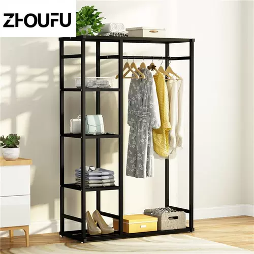 Дома дома, висящая одежда, складная комната простая складная складка для одиночного движущегося прохладного кольца спальня 0706U.