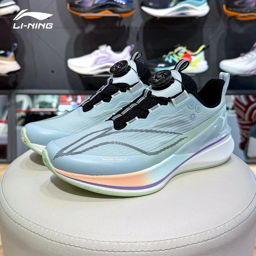 李宁2026春夏季男女大童赤兔Pro透气轻量高回弹青少年运动跑鞋 - 图2
