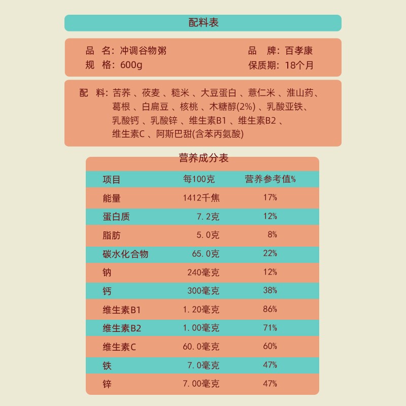 木糖醇营养粥糖尿饼病人无糖精食品糖尿人中老年早餐晚餐专用即食 - 图0